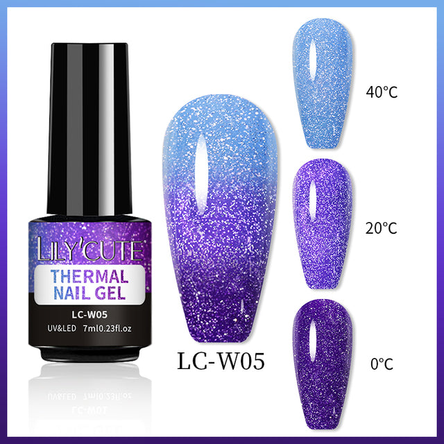 Color Changing Thermal Gel Nail Polish